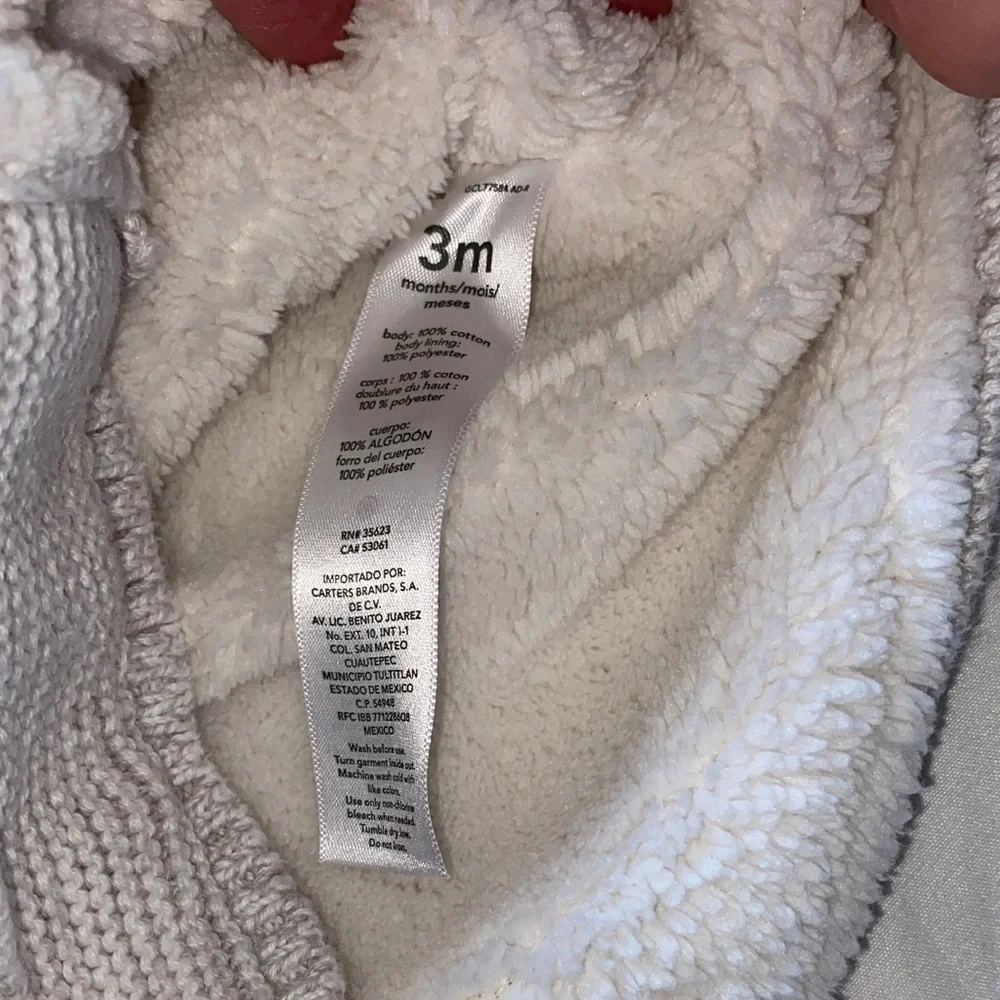 Carters cozy knit